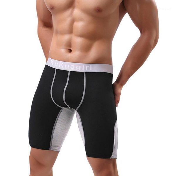 underpants running fitness shorts men fashion patchtwork long boxer briefs tight-fitting sports short u-convex underwear pantie, Black;white
underpants running fitness shorts men fashion patchtwork long boxer briefs tight-fitting sports short u-convex underwear pantie, Black;white
