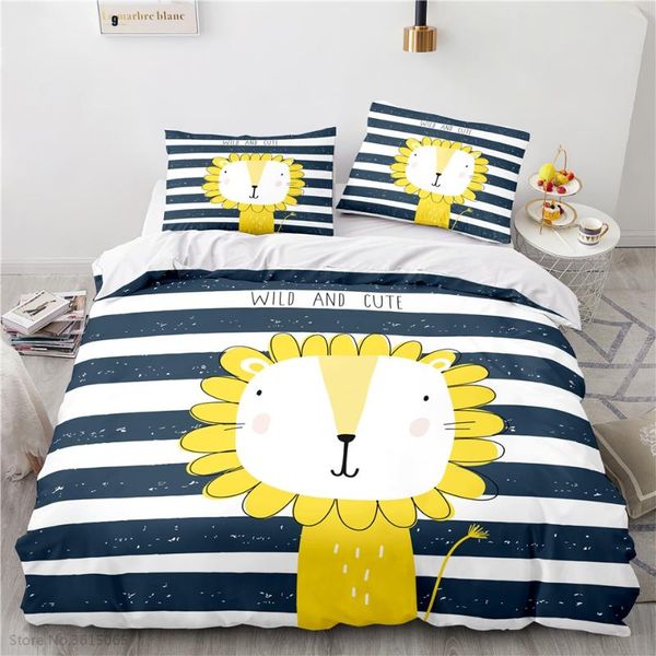 bedding sets cartoon sunflower lion printed set duvet cover pillowcase children boys girls bedclothes twin full king size
bedding sets cartoon sunflower lion printed set duvet cover pillowcase children boys girls bedclothes twin full king size