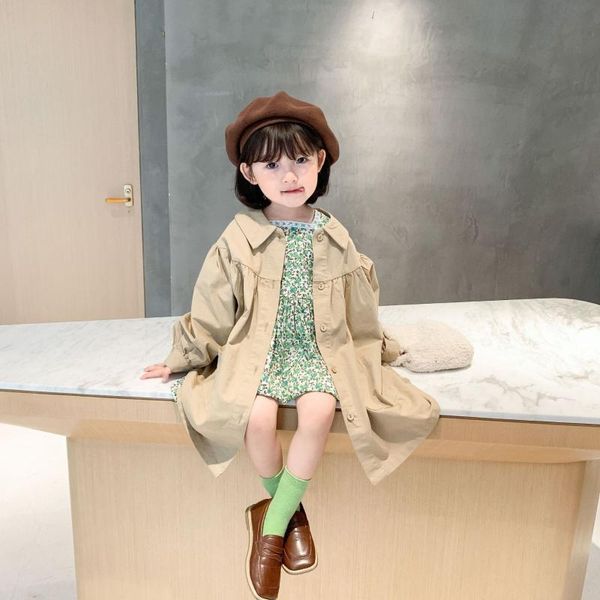 coat girls baby's windbreaker jacket outwear 2021 spring autumn overcoat school sport cardigan children's clothing, Blue;gray
coat girls baby's windbreaker jacket outwear 2021 spring autumn overcoat school sport cardigan children's clothing, Blue;gray