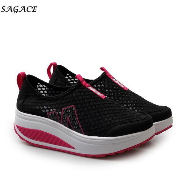 dress shoes cagace women platform summer breathable mesh casual hook & loop girla shallow patchwork, Black
dress shoes cagace women platform summer breathable mesh casual hook & loop girla shallow patchwork, Black