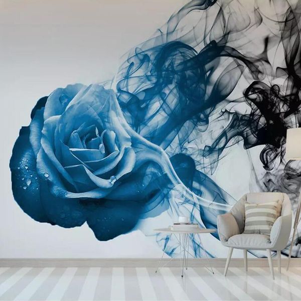 wallpapers drop custom wallpaper mural blue abstract rose smoke line bedroom background wall decoration
wallpapers drop custom wallpaper mural blue abstract rose smoke line bedroom background wall decoration