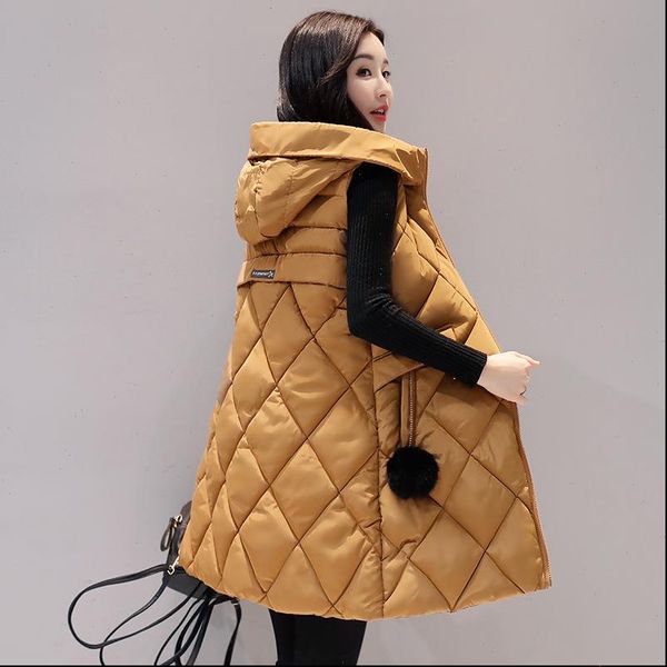 autumn winter vest women waistcoat 2021 new fashion female sleeveless jacket hooded warm long vest cotton feminino plus size, Black;white
autumn winter vest women waistcoat 2021 new fashion female sleeveless jacket hooded warm long vest cotton feminino plus size, Black;white