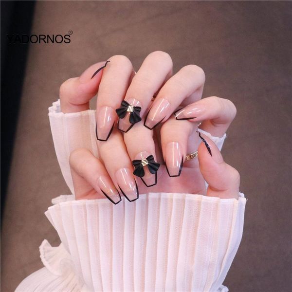 false nails 24pcs french tip bow wear short paragraph fashion manicure patch save time wearable nail ty, Red;gold
false nails 24pcs french tip bow wear short paragraph fashion manicure patch save time wearable nail ty, Red;gold