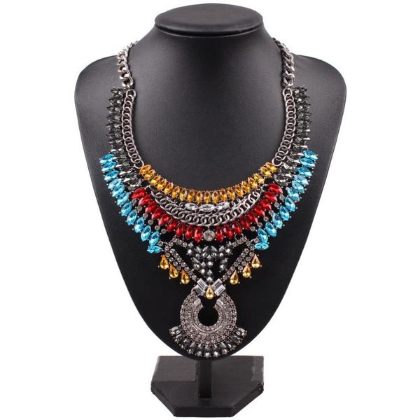 pendant necklaces fashion necklace chunky statement collar & pendants choker chain party jewelry for women, Silver
pendant necklaces fashion necklace chunky statement collar & pendants choker chain party jewelry for women, Silver