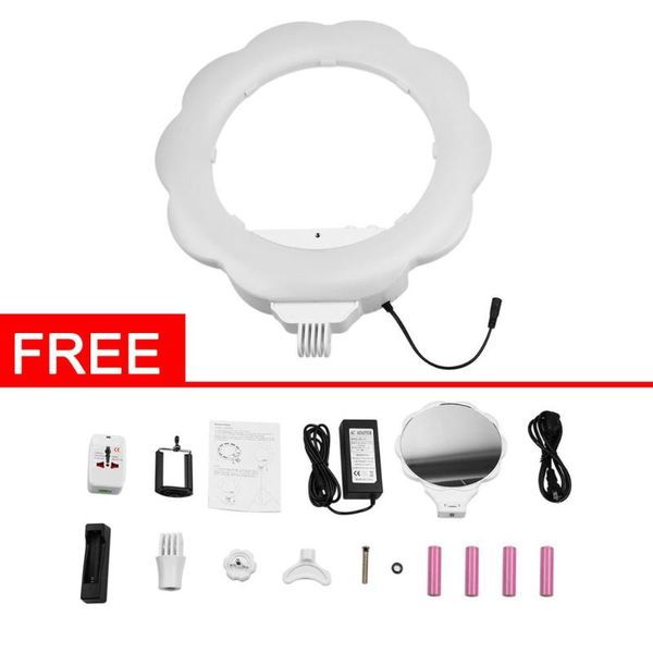 384pcs super bright led dimmable camera ring video light lamp for makeup pgraphy studio outdoor video with tripod head
384pcs super bright led dimmable camera ring video light lamp for makeup pgraphy studio outdoor video with tripod head