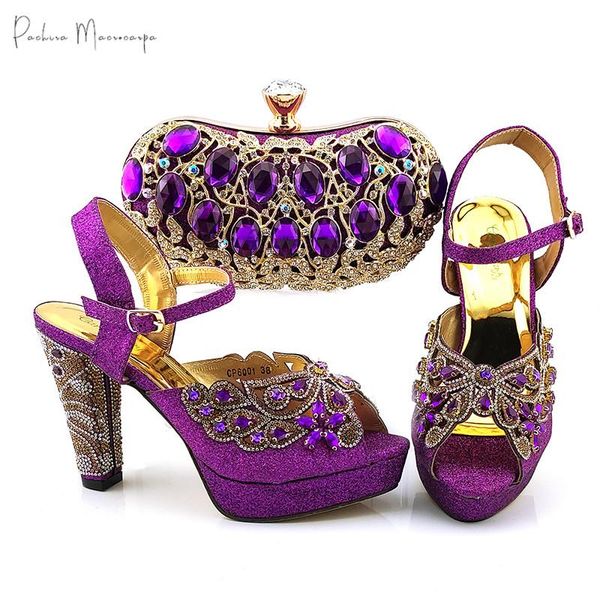 dress shoes african 2021 est italian design nigerian fashion crystal style party wedding purple color ladies and bag set, Black
dress shoes african 2021 est italian design nigerian fashion crystal style party wedding purple color ladies and bag set, Black