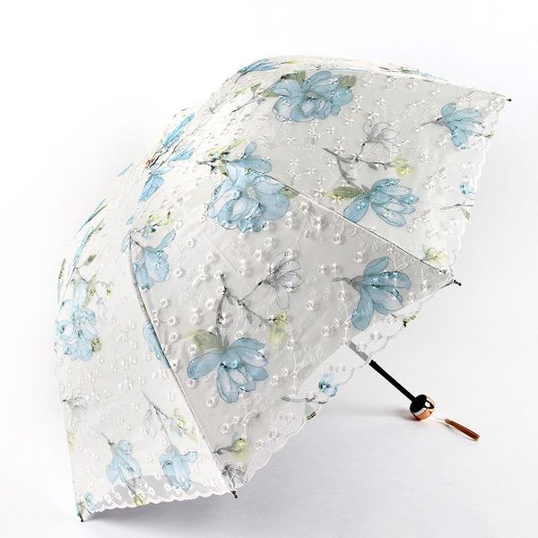 umbrellas aurora embroidered double layer lace umbrella triple folding uv-proof sun protection
umbrellas aurora embroidered double layer lace umbrella triple folding uv-proof sun protection