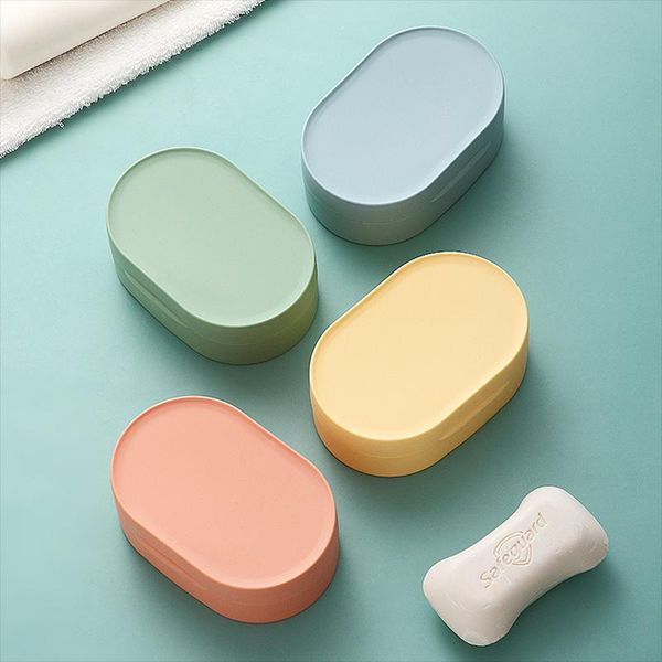 soap dishes round storage box portable waterproof sealed container household bathroom accessories travel organizer case
soap dishes round storage box portable waterproof sealed container household bathroom accessories travel organizer case