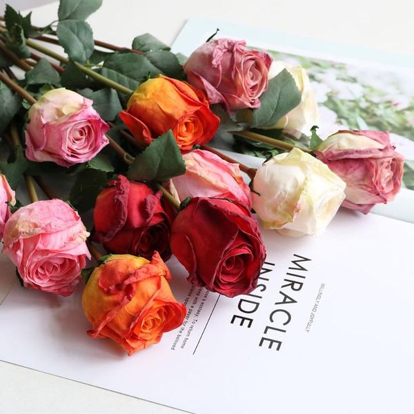 decorative flowers & wreaths 5pcs real touch rose bouquet silk artificial flower wedding bridal accessories clearance vases for home decorat
decorative flowers & wreaths 5pcs real touch rose bouquet silk artificial flower wedding bridal accessories clearance vases for home decorat