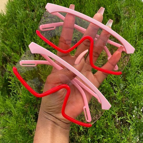 outdoor eyewear unique steampunk sunglasses for women men vintage fashion brand square candy color one piece sun glasses female gradient sha
outdoor eyewear unique steampunk sunglasses for women men vintage fashion brand square candy color one piece sun glasses female gradient sha