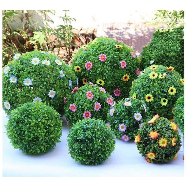 decorative flowers & wreaths simulate plastic green leave ball artificial plant grass home garden wedding party decoration
decorative flowers & wreaths simulate plastic green leave ball artificial plant grass home garden wedding party decoration