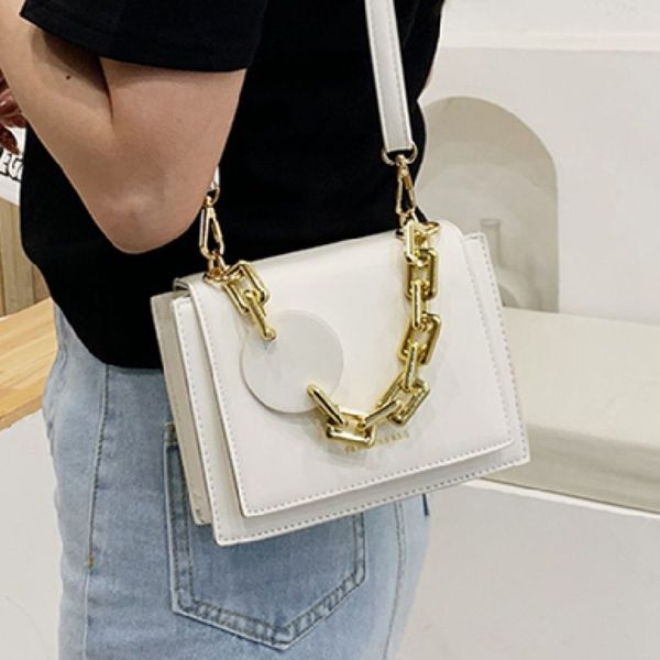 fashion chain shoulder bags for women pu leather vintage pure color simple crossbody bag female small square flap handbags sac
fashion chain shoulder bags for women pu leather vintage pure color simple crossbody bag female small square flap handbags sac