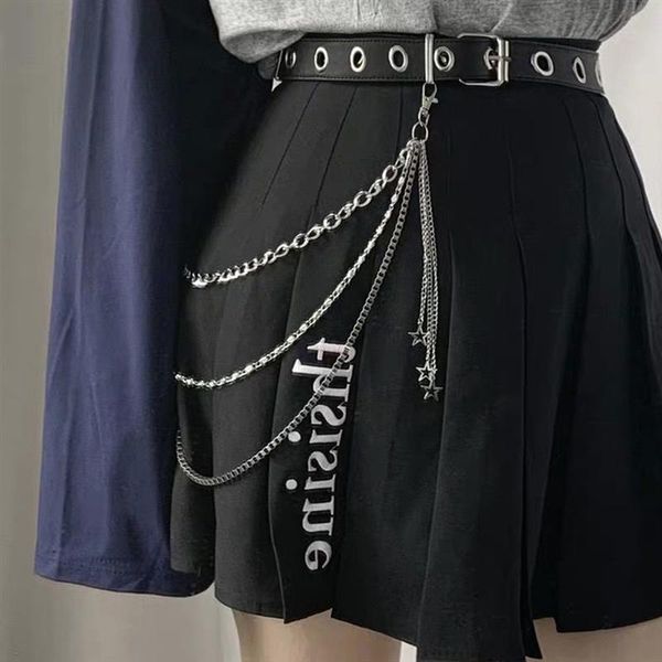 belts punk rock metal pants waist chain multi layer belt keychains hip hop hook jewelry accessories, Black;brown
belts punk rock metal pants waist chain multi layer belt keychains hip hop hook jewelry accessories, Black;brown