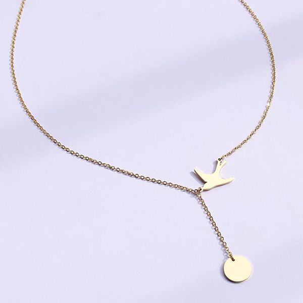 pendant necklaces animal swallow bird tassel adjustable round necklace for women choker chain jewelry collier femme wholesale, Silver
pendant necklaces animal swallow bird tassel adjustable round necklace for women choker chain jewelry collier femme wholesale, Silver