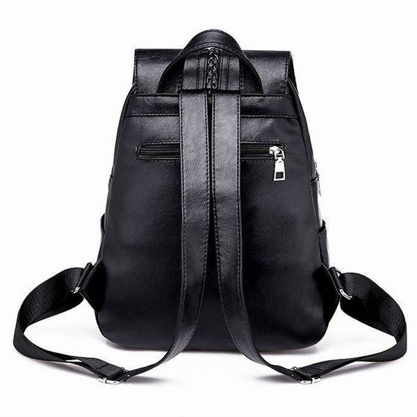 soft pu leather female backpack women black ring small solid tassel backpack for girl teenage youth teens bagpack high quality
soft pu leather female backpack women black ring small solid tassel backpack for girl teenage youth teens bagpack high quality