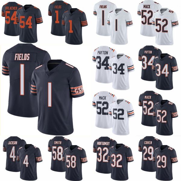 1 justin fields mens womens youth kids 52 khalil mack chicagos eddie jackson 34 walter payton bear football jerseys tarik cohen david montgo, Black;red
1 justin fields mens womens youth kids 52 khalil mack chicagos eddie jackson 34 walter payton bear football jerseys tarik cohen david montgo, Black;red