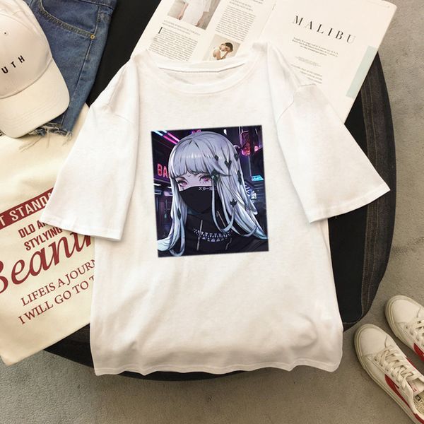 summer new cartoon harajuku cartoon t-shirt vegan o-neck beautiful shirt print casual short-sleeved street shirt women, White
summer new cartoon harajuku cartoon t-shirt vegan o-neck beautiful shirt print casual short-sleeved street shirt women, White