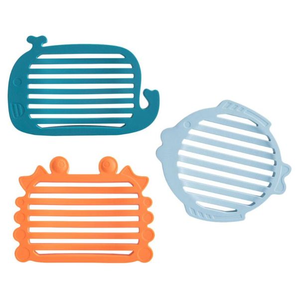 soap dishes 3pcs useful draining rack durable tray creative stand for home 
soap dishes 3pcs useful draining rack durable tray creative stand for home