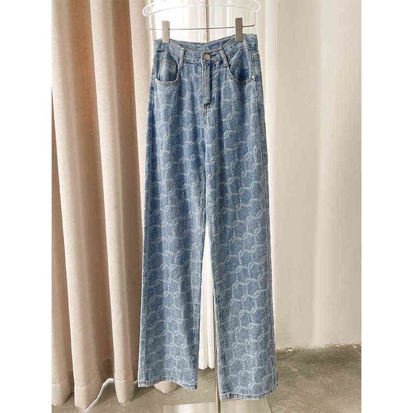 women's jeans 2022 autumn high waist wide leg loose daddy straight tube denim pant's versatile woven pants fashion, Blue
women's jeans 2022 autumn high waist wide leg loose daddy straight tube denim pant's versatile woven pants fashion, Blue