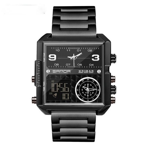 wristwatches han edition fashion steel strip men watch waterproof leisure male touch-tone luminous digital led, Slivery;brown
wristwatches han edition fashion steel strip men watch waterproof leisure male touch-tone luminous digital led, Slivery;brown