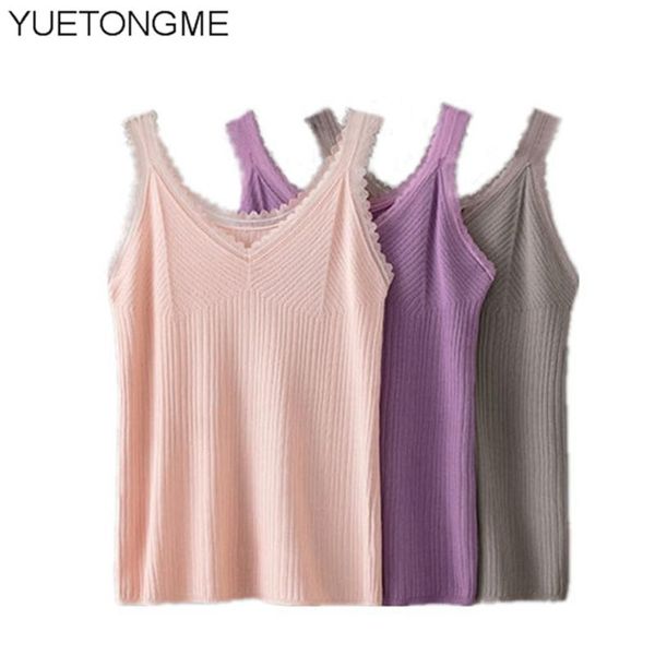 women's tanks & camis women tank 2021 summer knitted v neck ladies slim female lace sleeveless casual for, White
women's tanks & camis women tank 2021 summer knitted v neck ladies slim female lace sleeveless casual for, White