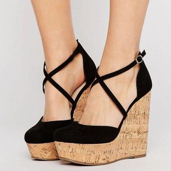 dress shoes women summer pumps high heels wedges woman platform fashion party club sandals female mujer sapato feminino d1063, Black
dress shoes women summer pumps high heels wedges woman platform fashion party club sandals female mujer sapato feminino d1063, Black