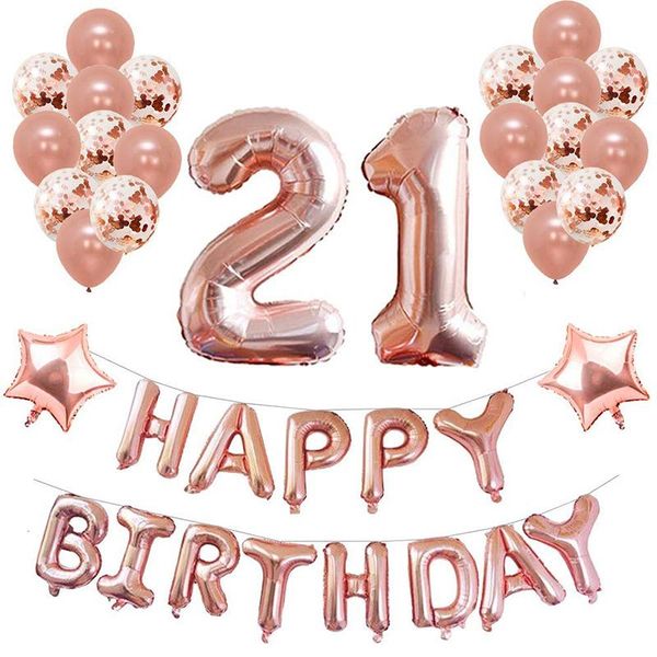 birthday party supplies rose gold aluminum film balloon wedding decoration set scene layout custom birthday party set
birthday party supplies rose gold aluminum film balloon wedding decoration set scene layout custom birthday party set