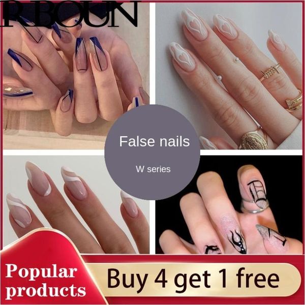false nails fake press on nail coffin art stick clear tipsy with tips fullcover artificial long glue supplies for professionals, Red;gold
false nails fake press on nail coffin art stick clear tipsy with tips fullcover artificial long glue supplies for professionals, Red;gold