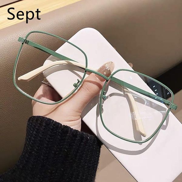 sunglasses sept anti blue light glasses oversized eyeglasess female paint mint green bluelight blocking women men metal, White;black
sunglasses sept anti blue light glasses oversized eyeglasess female paint mint green bluelight blocking women men metal, White;black