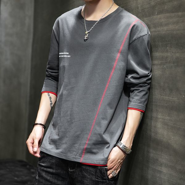 2021 summer new fashion casual tshirs male cotton t-shirt striped long sleeved o-neck tee print t shirt men plus size dplj, White;black
2021 summer new fashion casual tshirs male cotton t-shirt striped long sleeved o-neck tee print t shirt men plus size dplj, White;black