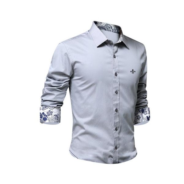 men's casual shirts 9 colors blusa camisa social masculina dudalinas long sleeve slim fit shirt men floral clothing white male plus siz, White;black
men's casual shirts 9 colors blusa camisa social masculina dudalinas long sleeve slim fit shirt men floral clothing white male plus siz, White;black
