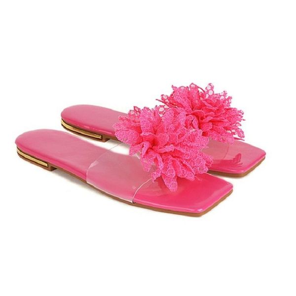 slippers summer transparent women shoes flat flowers ladies sandals square open toe beach flip flops outdoor female slides, Black
slippers summer transparent women shoes flat flowers ladies sandals square open toe beach flip flops outdoor female slides, Black