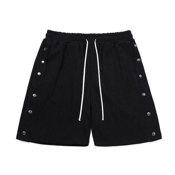 men's shorts side breasted for man hip hop capris loose button pants streetwear summer men short sport clothing, White;black
men's shorts side breasted for man hip hop capris loose button pants streetwear summer men short sport clothing, White;black