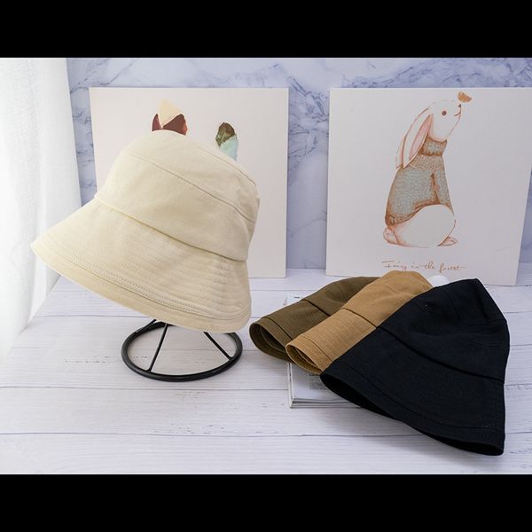 2020 selling autumn and winter wide brim hat fashion all-match casual solid bucket hat fedora hats bonnet, Blue;gray
2020 selling autumn and winter wide brim hat fashion all-match casual solid bucket hat fedora hats bonnet, Blue;gray