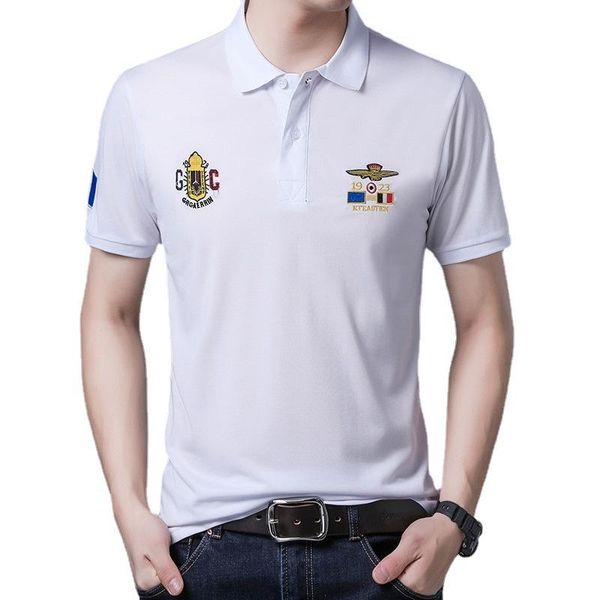 men's polos 2021 shirt short-sleeved summer handsome and comfortable trendy brand fashion soft slim breathable, White;black
men's polos 2021 shirt short-sleeved summer handsome and comfortable trendy brand fashion soft slim breathable, White;black