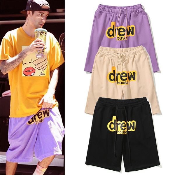 outlet 2021ss drew house mens shorts pants casual letter-printed trousers with loose style, White;black
outlet 2021ss drew house mens shorts pants casual letter-printed trousers with loose style, White;black