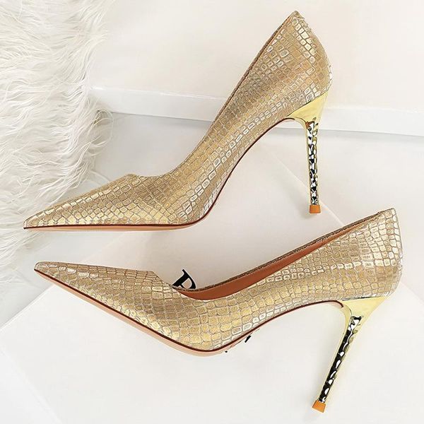 dress shoes 2021 women 9.5cm high heels lady wedding bridal pumps stiletto silver glitter gold female scarpins stripper metal, Black
dress shoes 2021 women 9.5cm high heels lady wedding bridal pumps stiletto silver glitter gold female scarpins stripper metal, Black