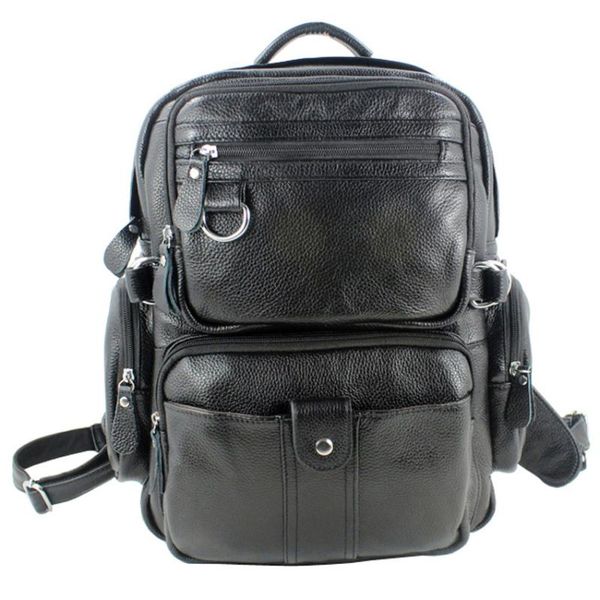 backpack fashion men genuine leather school bag male rucksack knapsack black brown m031
backpack fashion men genuine leather school bag male rucksack knapsack black brown m031