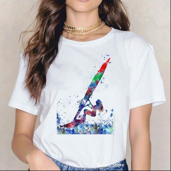 watercolor girl surfer printed hip hop t shirt women sports lover birthday gift tee shirt femme cool t shirt camisetas, White
watercolor girl surfer printed hip hop t shirt women sports lover birthday gift tee shirt femme cool t shirt camisetas, White