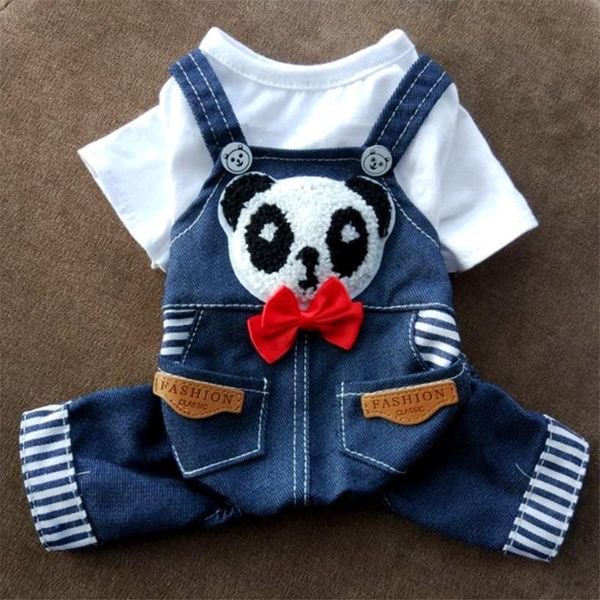 dog apparel bigeyedog cute panda jumpsuit denim jeans pants overalls cotton shirt spring summer clothes puppy clothing drop
dog apparel bigeyedog cute panda jumpsuit denim jeans pants overalls cotton shirt spring summer clothes puppy clothing drop