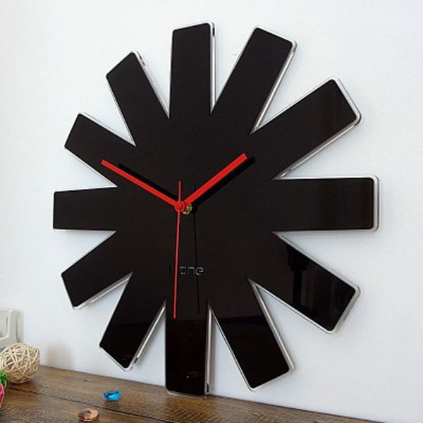 wall clocks large clock modern design for living room creative acrylic 3d simple personality decoration watch home decor
wall clocks large clock modern design for living room creative acrylic 3d simple personality decoration watch home decor