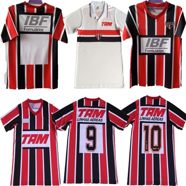 1991 1993 1994 retro sao paulo soccer jerseys 10 linhas aereas red white custom 91 93 94 classic vintage home and away football shirts, Black;yellow
1991 1993 1994 retro sao paulo soccer jerseys 10 linhas aereas red white custom 91 93 94 classic vintage home and away football shirts, Black;yellow