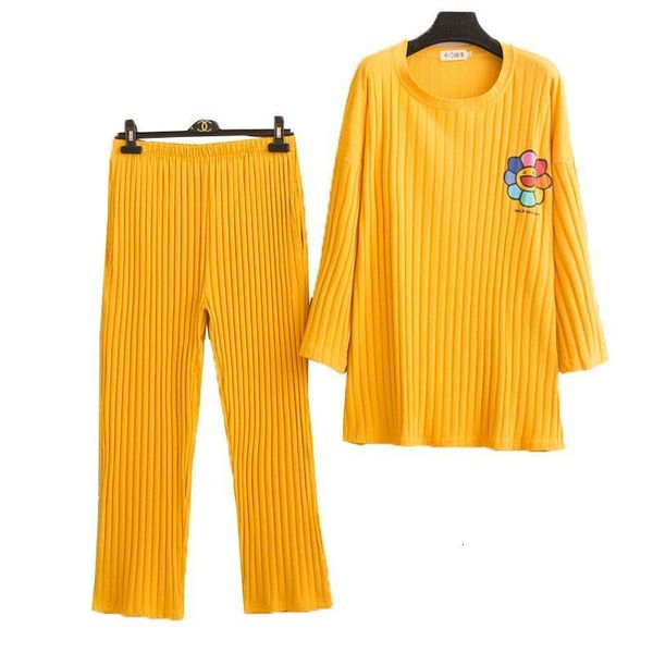 large size women's pajamas autumn winter knitted cotton nightgown & trousers two-piece suit women's fashion home service a942, Black;red
large size women's pajamas autumn winter knitted cotton nightgown & trousers two-piece suit women's fashion home service a942, Black;red