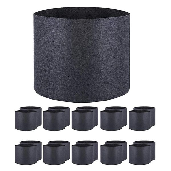 24pcs 2 gallon plant growth bags, without handles, for indoor and outdoor plant, vegetable and fruit growth containers
24pcs 2 gallon plant growth bags, without handles, for indoor and outdoor plant, vegetable and fruit growth containers