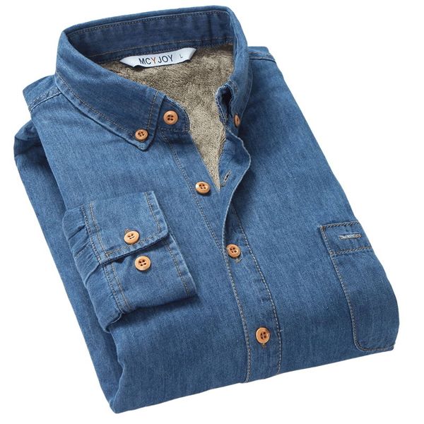 2021 new autumn and winter thick plus cashmere warm long-sleeved slim cotton men shirts brand denim shirt mens camisa 4xl xp1n, White
2021 new autumn and winter thick plus cashmere warm long-sleeved slim cotton men shirts brand denim shirt mens camisa 4xl xp1n, White
