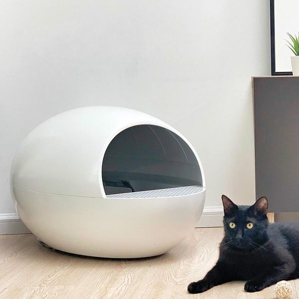 other cat supplies intelligent fully automatic litter basin anti-splash toilet smart electric cleaning box eggs shovel feces
other cat supplies intelligent fully automatic litter basin anti-splash toilet smart electric cleaning box eggs shovel feces