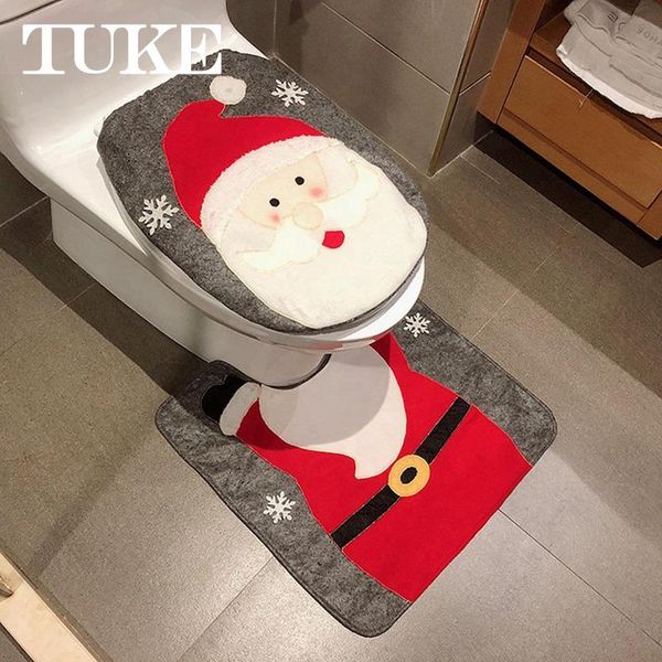 toilet seat covers 2pcs christmas cover santa claus bathroom mat xmas decor rug home decoration
toilet seat covers 2pcs christmas cover santa claus bathroom mat xmas decor rug home decoration