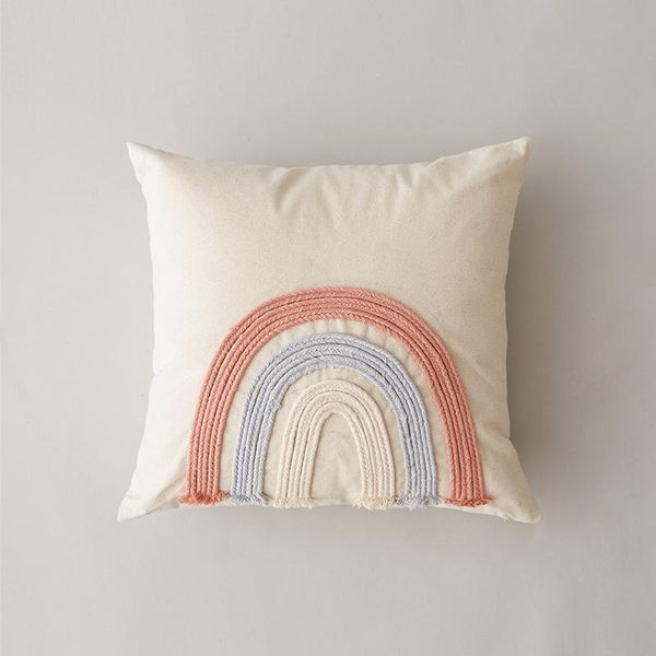 cushion/decorative pillow rainbow tassel cushion cover 45x45cm stripe simple fashion pillowcase home decoration for bedroom living room sofa
cushion/decorative pillow rainbow tassel cushion cover 45x45cm stripe simple fashion pillowcase home decoration for bedroom living room sofa