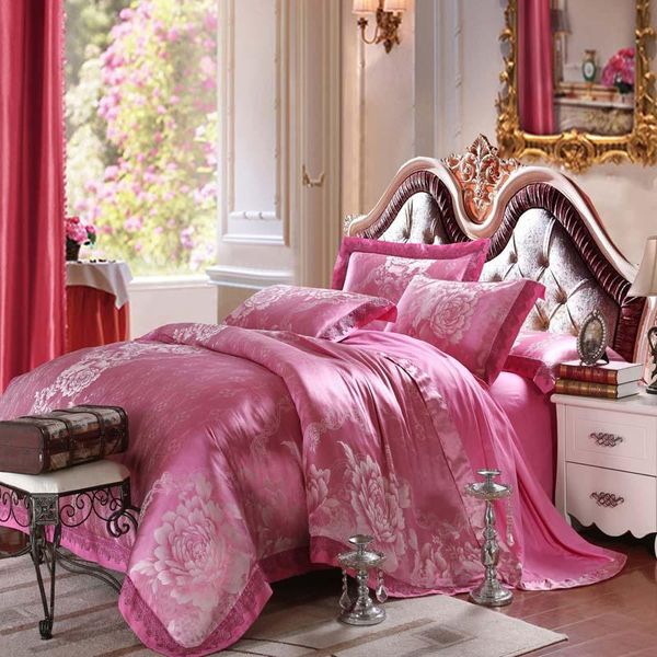 bedding sets luxury good quality jacquard silk set 4pcs satin bed duvet cover king bedclothes colors 29 linen
bedding sets luxury good quality jacquard silk set 4pcs satin bed duvet cover king bedclothes colors 29 linen