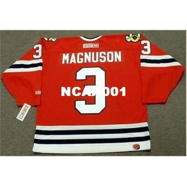 001s #3 keith magnuson chicago blackhawks 1977 ccm retro away hockey jersey or custom any name or number retro jersey, Black
001s #3 keith magnuson chicago blackhawks 1977 ccm retro away hockey jersey or custom any name or number retro jersey, Black